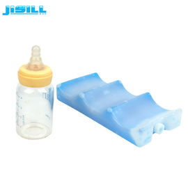 blocos de gelo reusáveis plásticos do gel do bloco de gelo do leite materno 600ml para sacos frescos