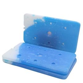 Tijolo plástico do refrigerador do gelo da baixa temperatura/bolsas de gelo azuis do congelador