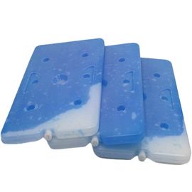 Tijolo plástico do refrigerador do gelo da baixa temperatura/bolsas de gelo azuis do congelador