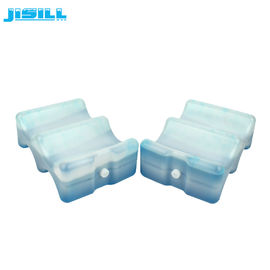 Grade alimentar Big Wave Shape Breast Milk Ice Pack com SAP MSDS aprovado para alimentos congelados