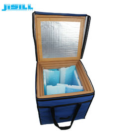 Caixa fresca médica isolada vácuo do painel que envia a caixa vacinal isolada do refrigerador