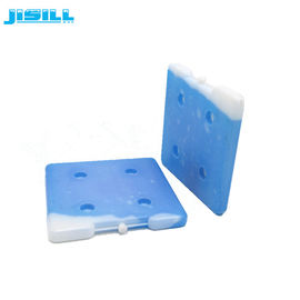 Tijolo de gelo reutilizável de plástico rígido HDPE quadrado 26 x 26 x 2,5 cm