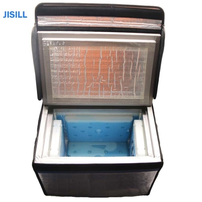 Espuma do plutônio e caixa fresca médica do painel da isolação do vácuo para o transporte da corrente fria
