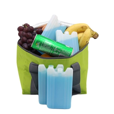 Super absorvente polímero reutilizável saco frio embalagens de gelo embalagem de alimentos frescos para saco de almoço