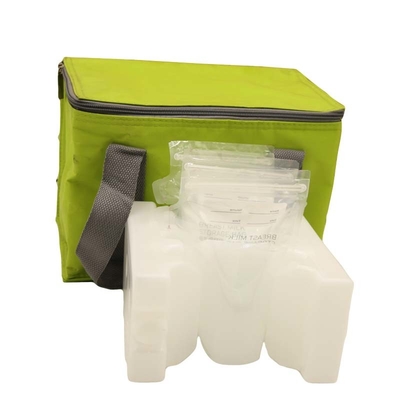 Caixa de gelo plástica do tijolo do refrigerador do leite do congelador que mantém-se fresca com certificado de FDA