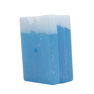 Bolsa de gelo de 230 ml aprovada pela FDA, blocos de gelo de plástico para lancheira